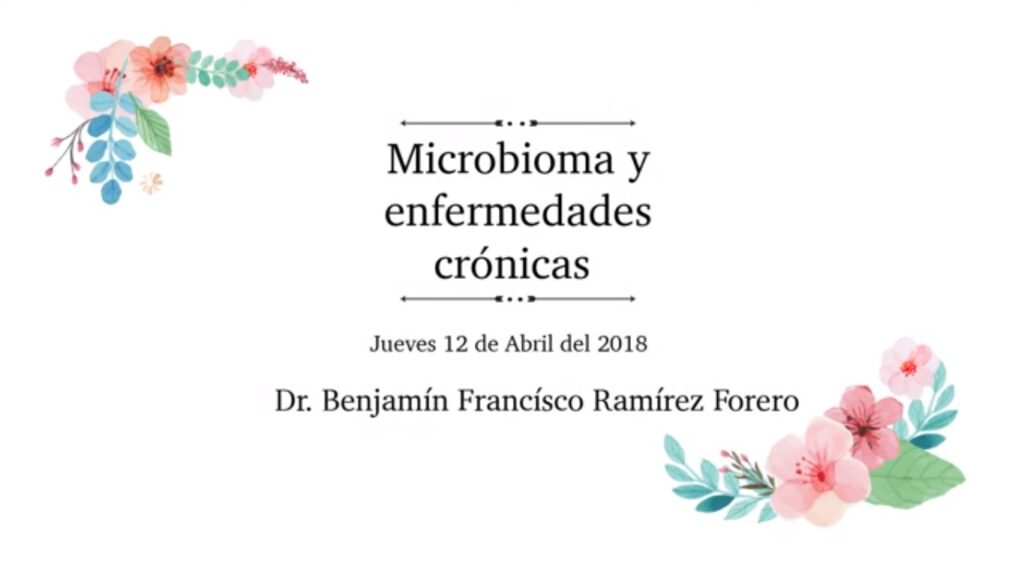 Conferencia Kieel microbima y enfermedades cronicas Lebenpharma